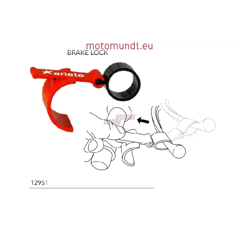 Front Motorcycle Brake Lock during Ariete transport (12951) (2107MD0100)